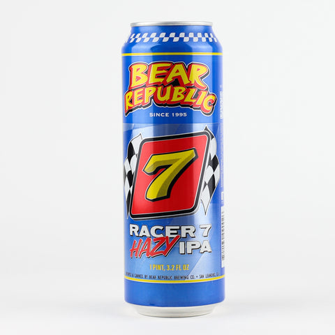 Bear Republic "Racer 7" Hazy IPA, California (19.2oz Can)