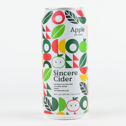 Sincere Dry Apple Cider, California (16oz Can)