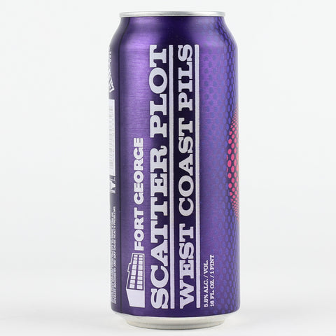 Fort George "Scatter Plot" West Coast Pilsner, Oregon (16oz Can)