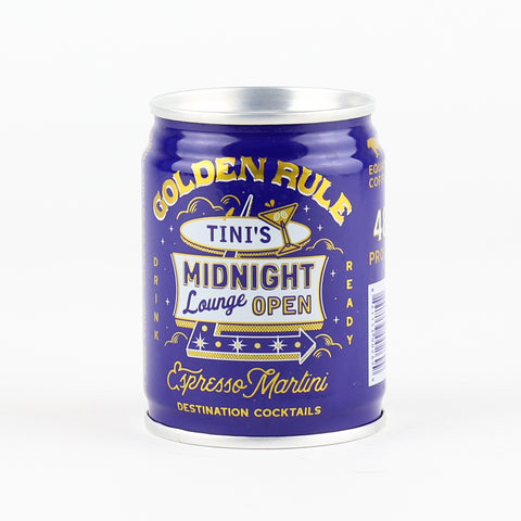 Golden Rule Espresso Martini, California (100ml Can)