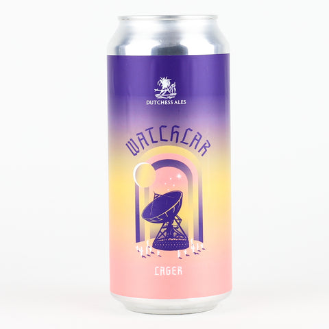 Dutchess Ales "Watchlar" Lager, Missouri (16oz Can)