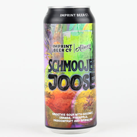 Imprint/The Answer "Schmoojee Joose" Smoothie Sour w/Coconut, Orange, Pineapple, Passionfruit & Spirulina, Pennsylvania (16oz Can)