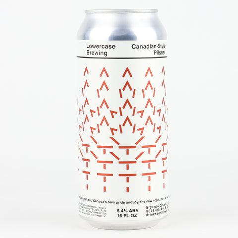 Lowercase Canadian Style Pilsner, Washington (16oz Can)