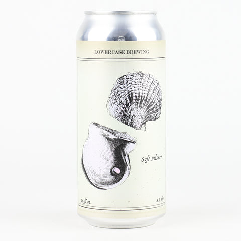 Lowercase Soft Pilsner, Washington (16oz Can)