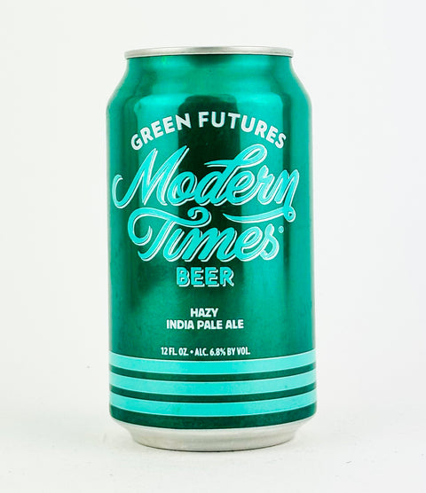 Modern Times "Green Futures" Hazy IPA, (12oz Can)