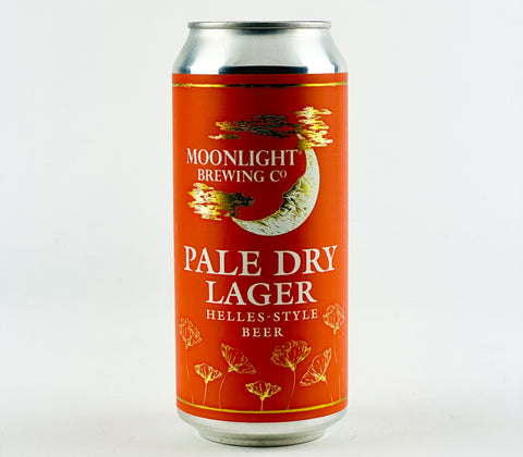 Moonlight "Pale Dry Lager" Helles Lager, California (16oz Can)