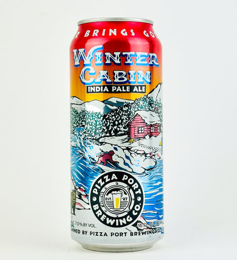 Pizza Port Brewing Co. "Winter Cabin" IPA, California (16oz Can)