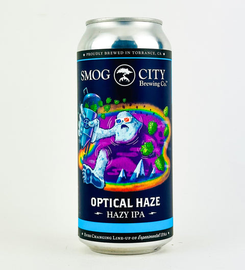 Smog City "Optical Haze" Hazy IPA, California (16oz Can)