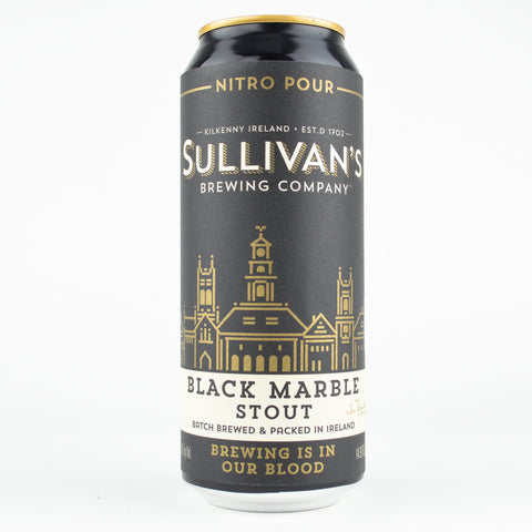 Sullivan's "Black Marble" Nitro Stout, Ireland (440ml Can)