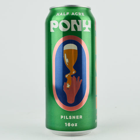 Half Acre "Pony" Pilsner, Illinois (16oz Can)