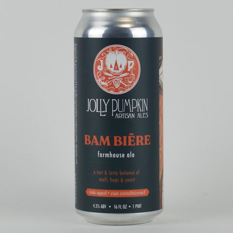 Jolly Pumpkin Artisan Ales "Bam Biere" Farmhouse Ale, Michigan (16oz Can)