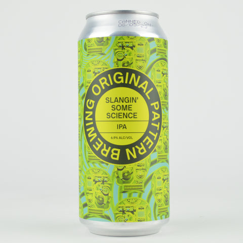 Original Pattern "Slanging Some Science" IPA, California (16oz Can)