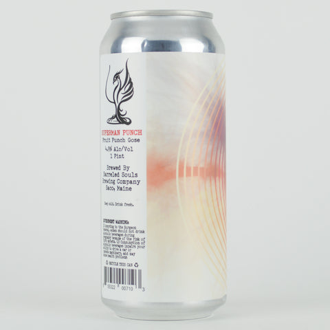 Barreled Souls "Superman Punch" Fruit Punch Gose, Maine (16oz Can)