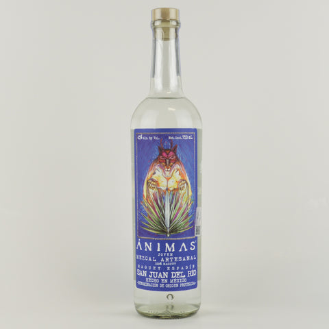 Animas San Juan Del Rio Espadin Joven Mezcal, Mexico (750ml Bottle)