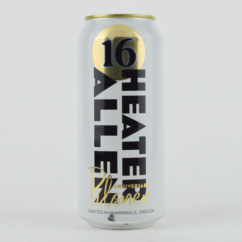 Heater Allen "16th Anniversary" Pilsner, Oregon (16oz Can)