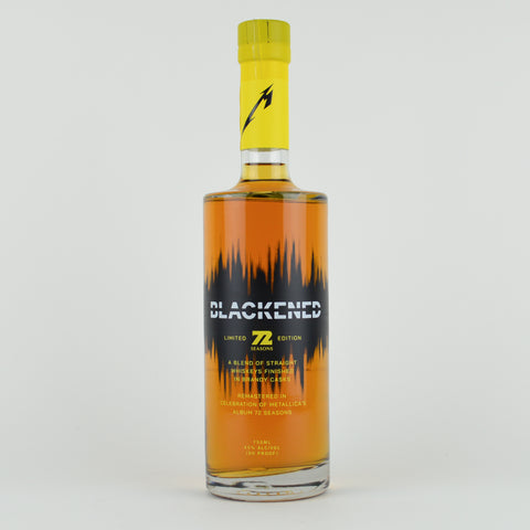 Blackened/Metallica "72 Seasons" Blended Straight Whiskey Finished in Brandy Casks (750ml Bottle)