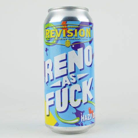 Revision "Reno As Fuck" Hazy Double IPA, Nevada (16oz Can)
