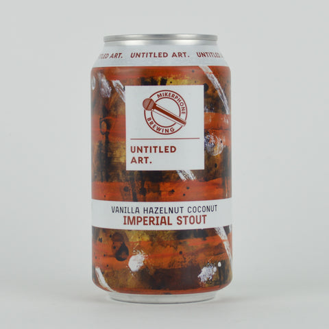 Untitled Art/Mikerphone "Vanilla Hazelnut Coconut" Imperial Stout, Wisconsin (12oz Can)