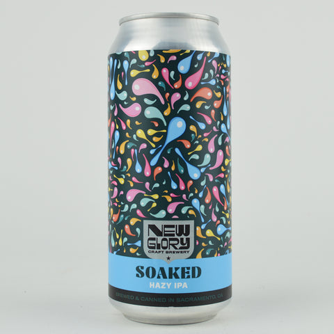 New Glory "Soaked" Hazy IPA, California (16oz Can)