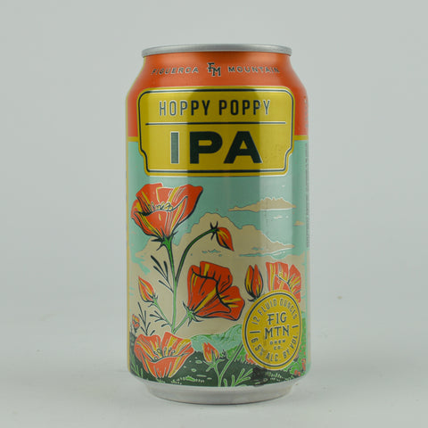 Figueroa Mountain "Hoppy Poppy" IPA, California (12oz Can)