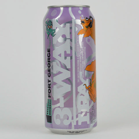 Fort George/Anchorage/Cellarmaker "3-Way-Version 2-Purple" Hazy IPA, Oregon (16oz Can)