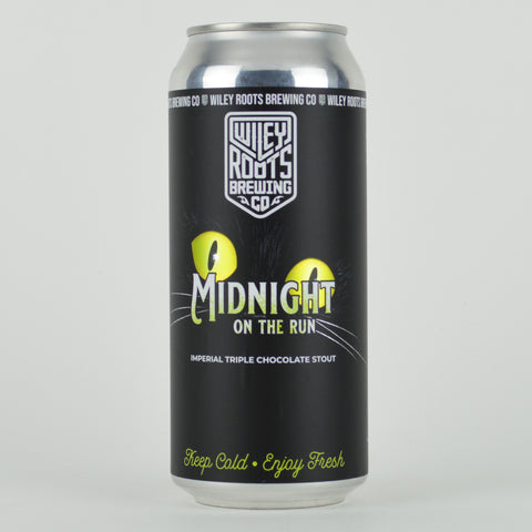 Wiley Roots "Midnight on the Run" Imperial Triple Chocolate Stout, Colorado (16oz Can)