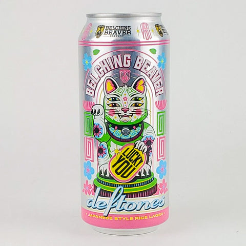 Belching Beaver/Deftones "Lucky You" Japanese Style Rice Lager, California (16oz Can)