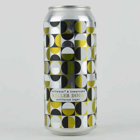 Stillwater/Lowercase "Keller Door" Unfiltered Lager with White Sage, Washington (16oz Can)