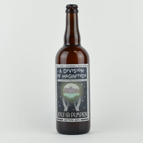 Jolly Pumpkin/Great Divide "A Division Of Magnitude" Dry Hopped Sour Saison, Michigan (750ml Bottle)