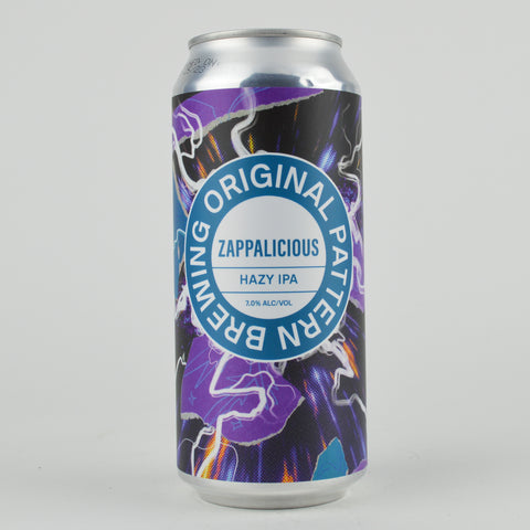 Original Pattern "Zappalicious" Hazy IPA, California (16oz Can)