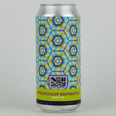New Glory "Stratachat Superstar" Hazy IPA, California (16oz Can)