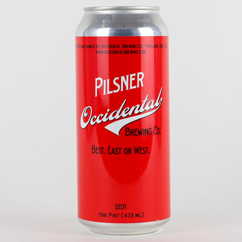Occidental Brewing Company Pilsner, Oregon (16oz Can)