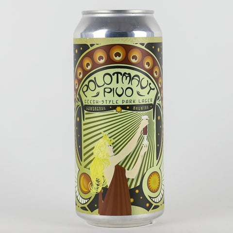 Lowercase "Polotmavy Pivo" Czech-Style Dark Lager, Washington (16oz Can)
