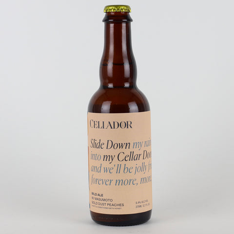 Cellador "Slide Down My Cellar Door" Wild Ale w/Masumoto Gold Dust Peaches, California (375ml Bottle)