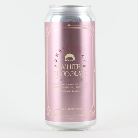 Alvarado Street "Pomegranate White Chocolate Truffle" Imperial Sour Ale, California (16oz Can)