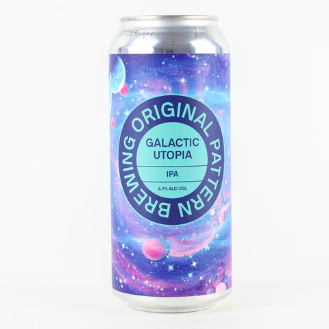 Original Pattern "Galactic Utopia" IPA, California (16oz Can)