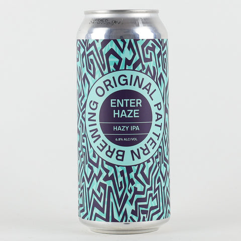 Original Pattern "Enter Haze" Hazy IPA, California (16oz Can)