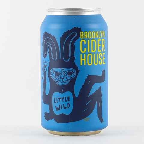 Brooklyn Cider House "Little Wild" Semi-Sweet Cider, New York (12oz Can)