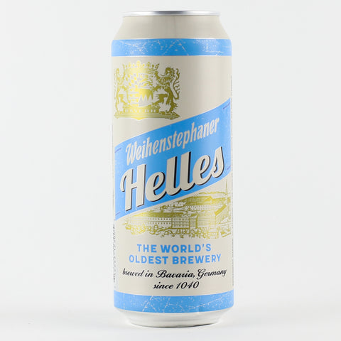 Weihenstephaner Helles, Germany (500ml Can)