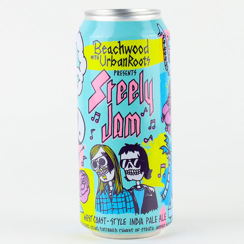Beachwood/Urban Roots "Steely Jam" IPA, California (16oz Can)