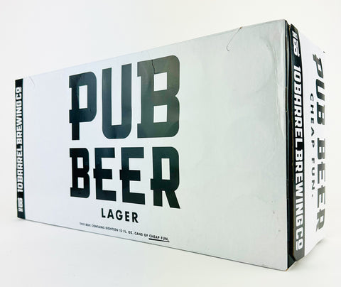 10 Barrel "Pub Beer" Lager, Oregon (18 Pack-12oz Can)