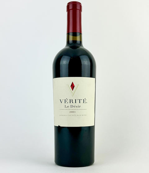 2001 Verite "La Desir" Sonoma County Red Wine (Slightly nicked label)