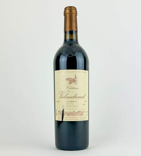 2004 Chateau Valandraud Saint Emilion Grand Cru (Torn Label)