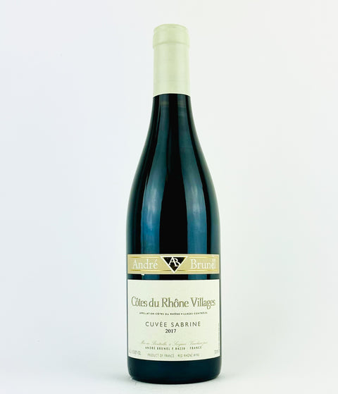 2017 Andre Brunel "Cuvee Sabrine" Cotes Du Rhone Villages Rouge