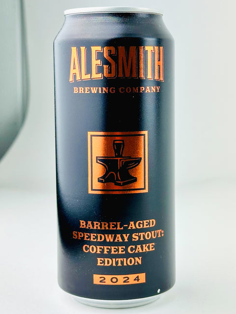 2024 Alesmith "Speedway Stout-Barrel-Aged Coffee Cake Edition" Imperial Stout w/Coffee, Vanilla & Cinnamon California (16oz Can)