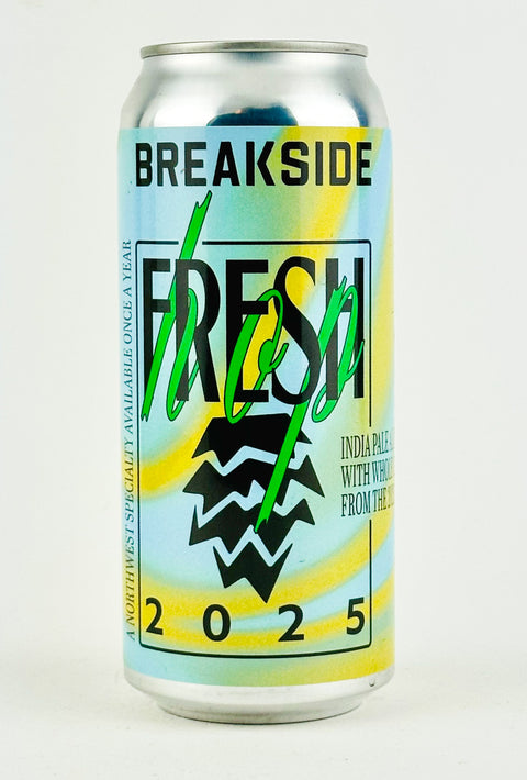 2025 Breakside Fresh Hop (Bayside-Mosaic, Blue & Yellow) IPA, Oregon (16oz Can)