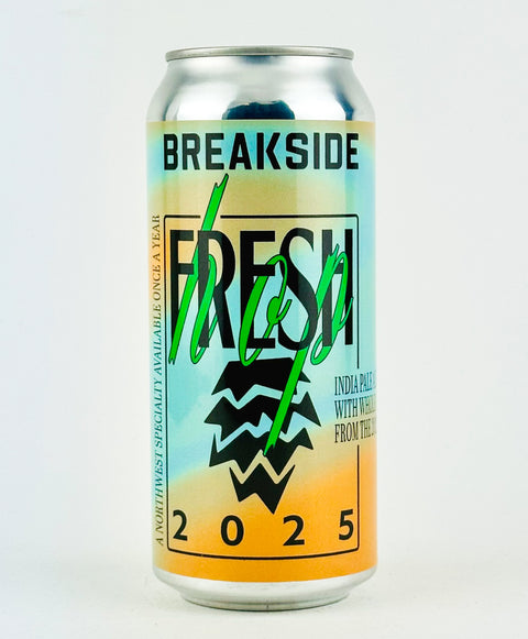 2025 Breakside Fresh Hop (Wanderlust, Blue & Orange) IPA, Oregon (16oz Can)