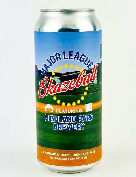 Alvarado Street/Highland Park "Major League Skazeball" Hazy Double IPA, California (16oz Can)