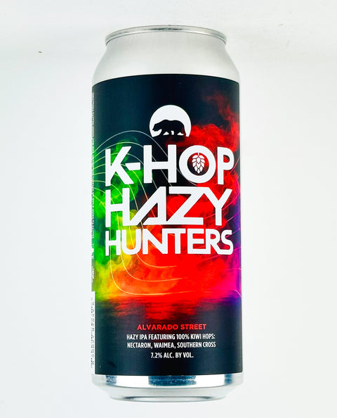 Alvarado Street "K-Hop Hazy Hunters" Hazy IPA, California (16oz Can)