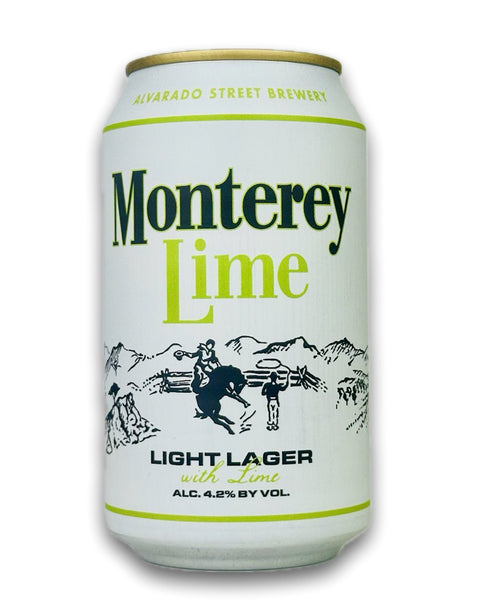 Alvarado Street "Monterey Lime" Light Lager w/Lime, California (12oz Can)